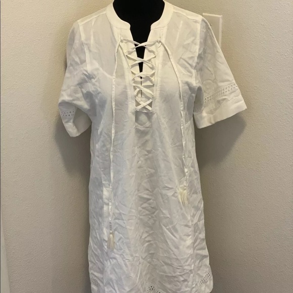 2 FOR $20 Madewell X Daryl K Lace Up Dress Beverly XS S - Picture 2 of 7